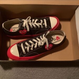 Converse Black and Red Men's Sneakers
